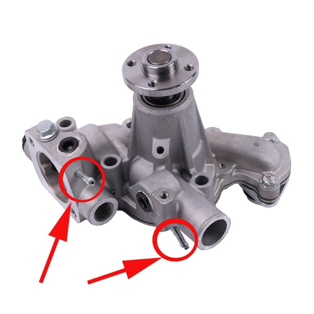 Water Pump MIA880695 MIA884971 compatible with Yanmar Engine 3TNV82A 3TNV88C John Deere Mower 1445 1545 1570 1575 7200 997 Z997 Z997R Tractor 790 2027R 2520 3005